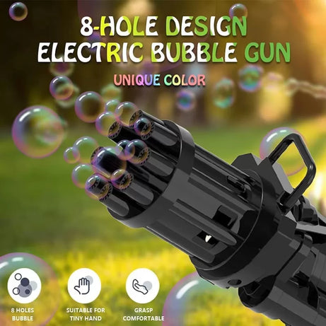 1 Pcs Massive Bubble Gun Gatling Bubble Machine Guns Bubble Blower Automatic Bubble Maker Toy for Toddler Kids Children - Oshi.pk - Buy & Sell Online