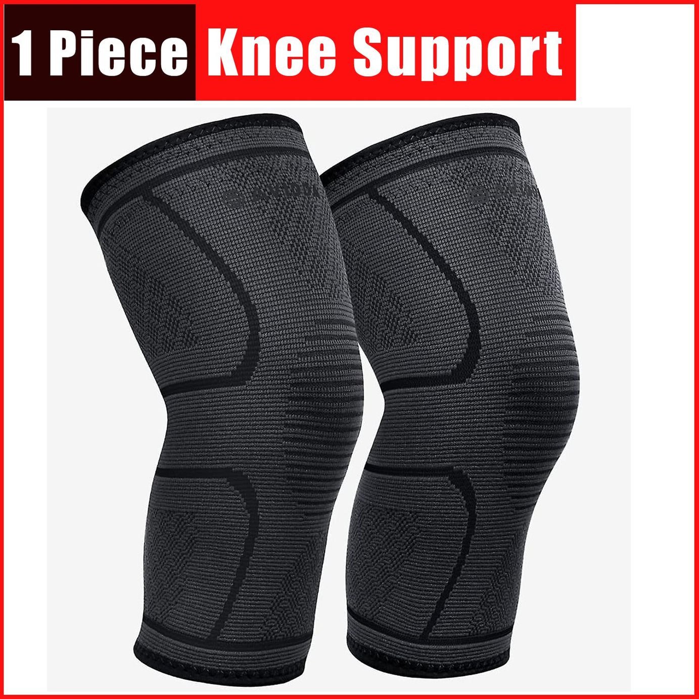 1 PIECE - Knee Support Compression Sleeve Knee Pad, Arthritis Wrap Pad, ACL, Running, Pain Relief, Injury Recovery, - Oshi.pk - Buy & Sell Online