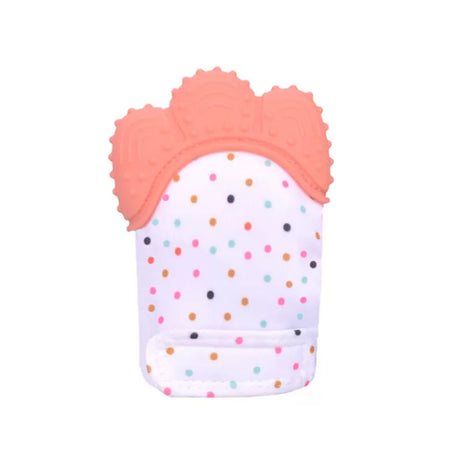 1 Piece Baby Teether Silicone Gloves For Newborn Chewable Nursing Mittens Teether Food Grade Silicone Natural stop Sucking Thumb Toy - Oshi.pk - Buy & Sell Online