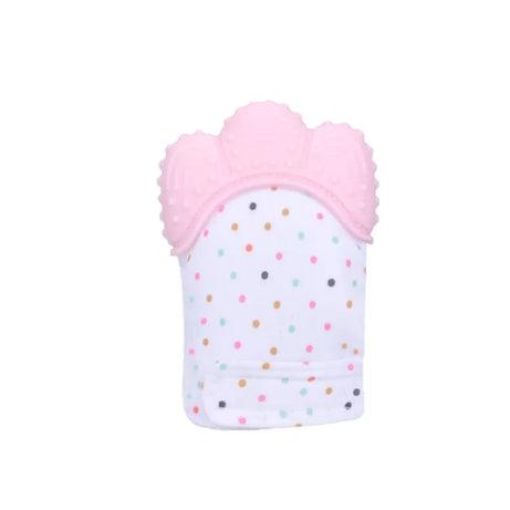 1 Piece Baby Teether Silicone Gloves For Newborn Chewable Nursing Mittens Teether Food Grade Silicone Natural stop Sucking Thumb Toy - Oshi.pk - Buy & Sell Online