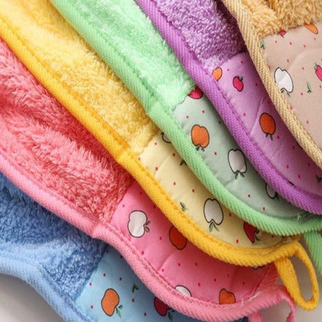 1 Piece Coral Velvet Soft Hand Towel Absorbent Cloth Dish cloth Hanging Cloth - Oshi.pk - Buy & Sell Online