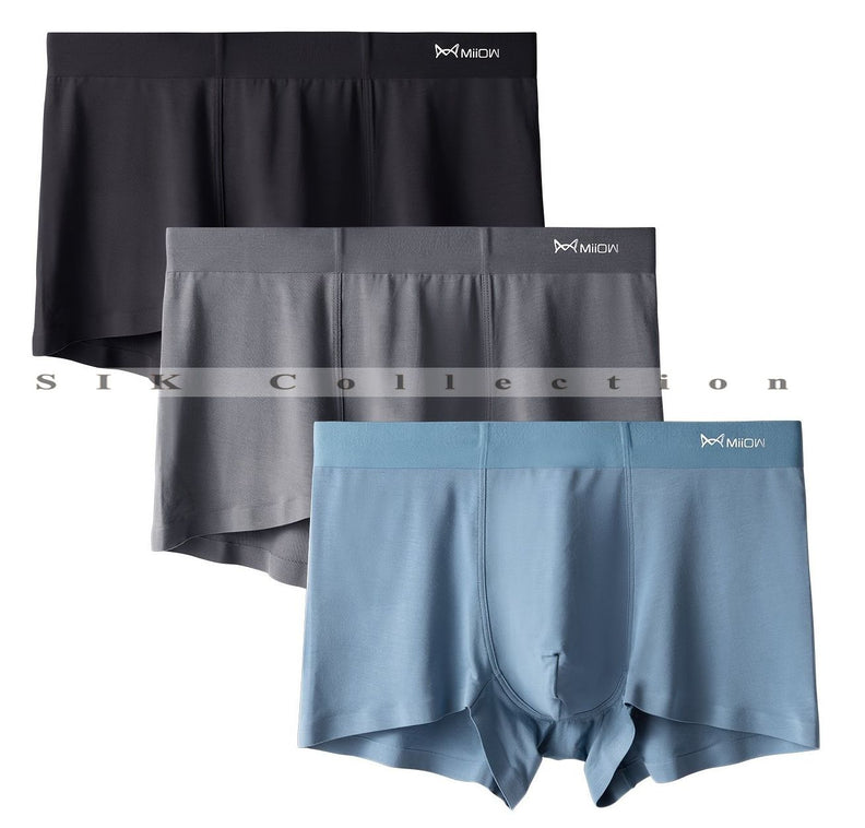 2 x Best Quality Stretchable MIIOW Branded Boxer Briefs for Men & Boys - Oshi.pk - Buy & Sell Online