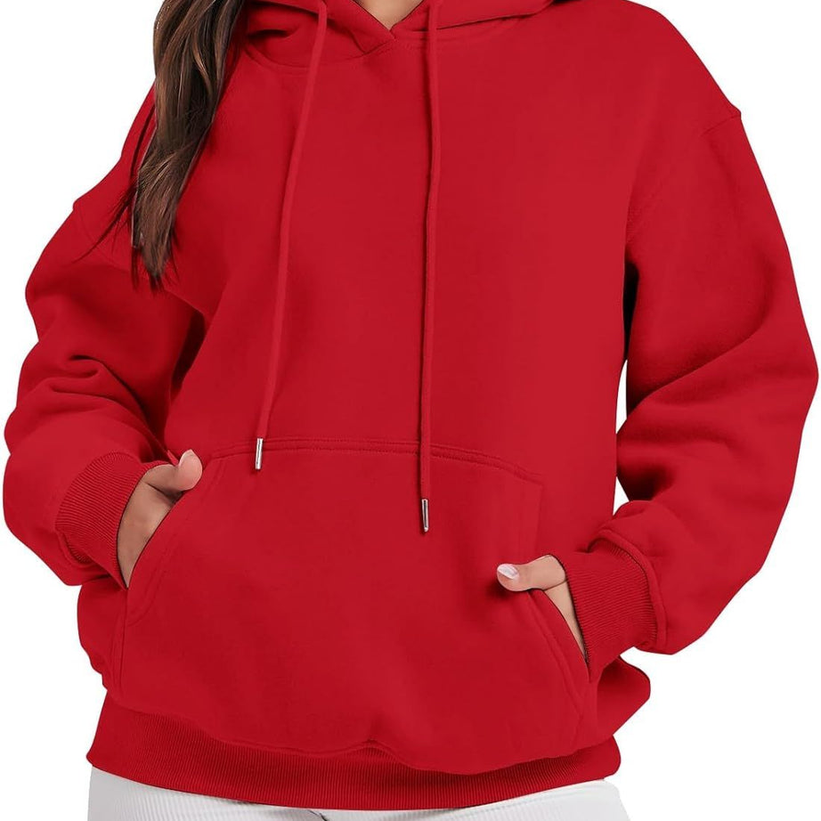 1 x Kangaroo Plain Hoodie For Women & Girls - Oshi.pk - Buy & Sell Online