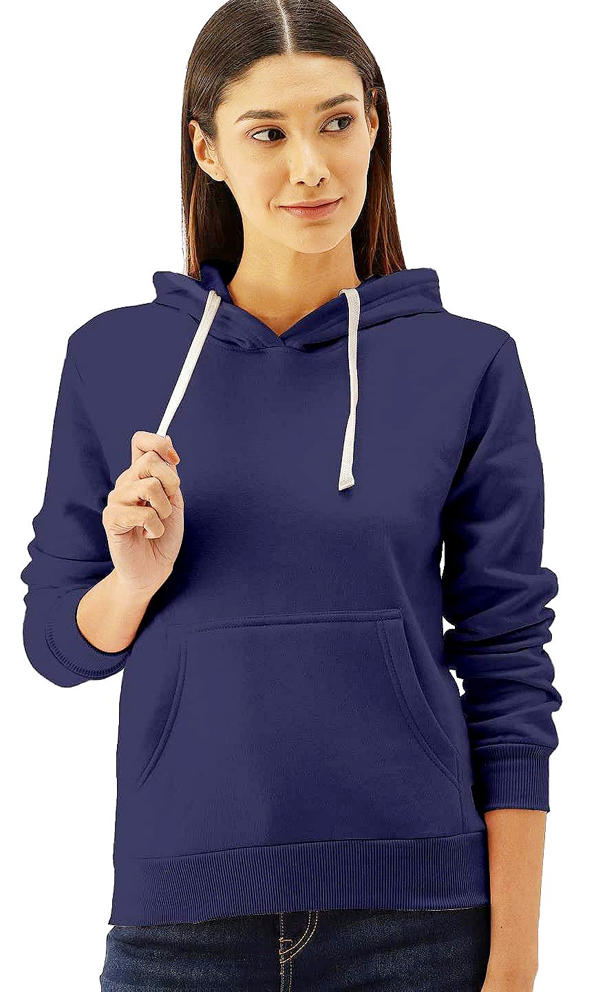 1 x Kangaroo Plain Hoodie For Women & Girls - Oshi.pk - Buy & Sell Online