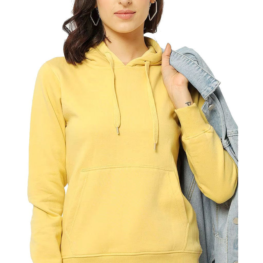 1 x Kangaroo Plain Hoodie For Women & Girls - Oshi.pk - Buy & Sell Online