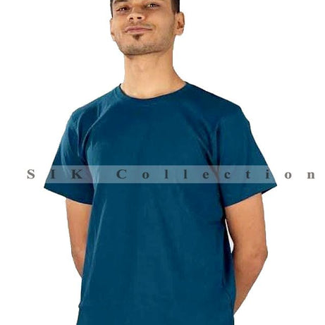 2 x Plain Half Sleeve Printed T-Shirt for Men & Boy