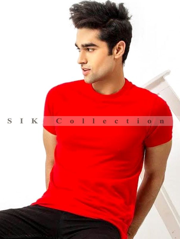 2 x Plain Half Sleeve Printed T-Shirt for Men & Boy - Oshi.pk - Buy & Sell Online