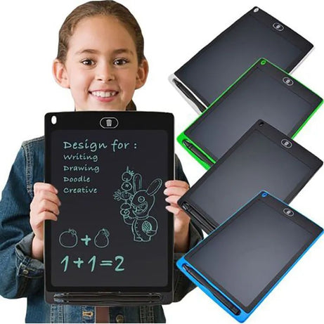 10 Inch LCD Drawing Writing Tablet For Kids & Adults With Pen | Eraseable Colorful E-Writer Digital Memo Pad - Oshi.pk - Buy & Sell Online