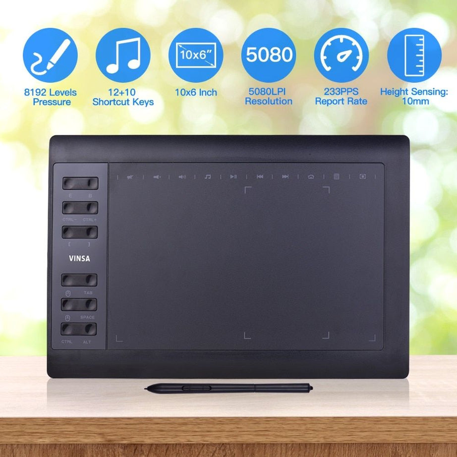 10 Inch Professional graphic tablet drawing tablet - Oshi.pk - Buy & Sell Online