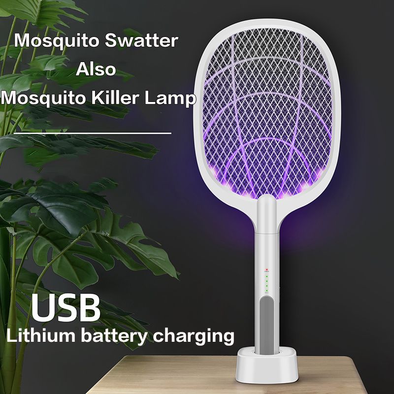 10 LED Electric Flies Swatter Killer Mosquito Killer Lamp