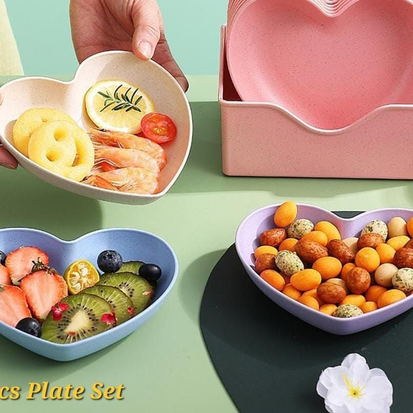 8 Pcs Plates with Stand Dinner plate - Oshi.pk - Buy & Sell Online