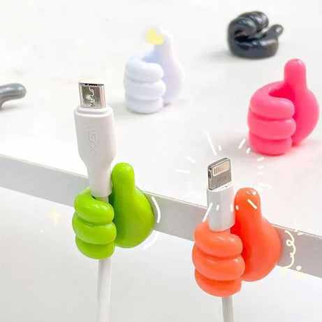 10 Pcs Silicone Thumb Wall Hook