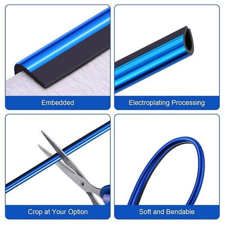 10 Pieces Universal Car Air Conditioner Vent Trim Decoration Strip - Oshi.pk - Buy & Sell Online