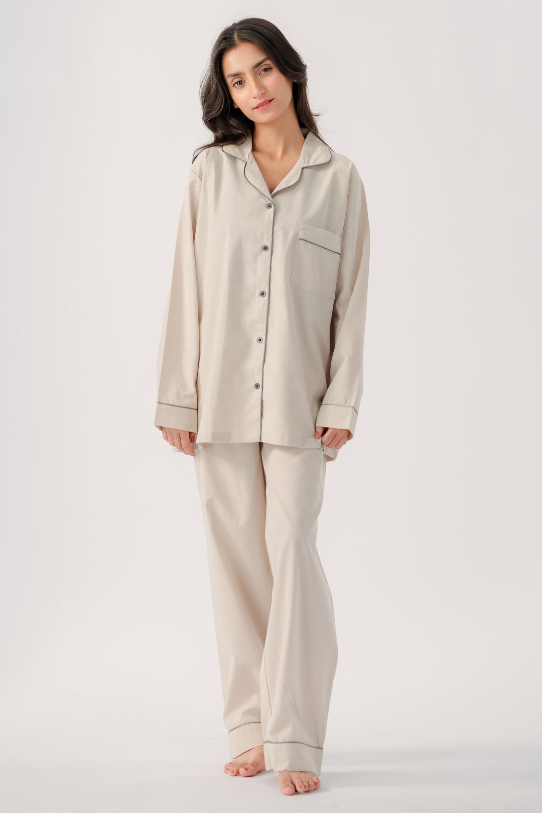 Valerie 100% Cotton is made with lightweight women fabric nightwear/sleepwear pajama set - Oshi.pk - Buy & Sell Online