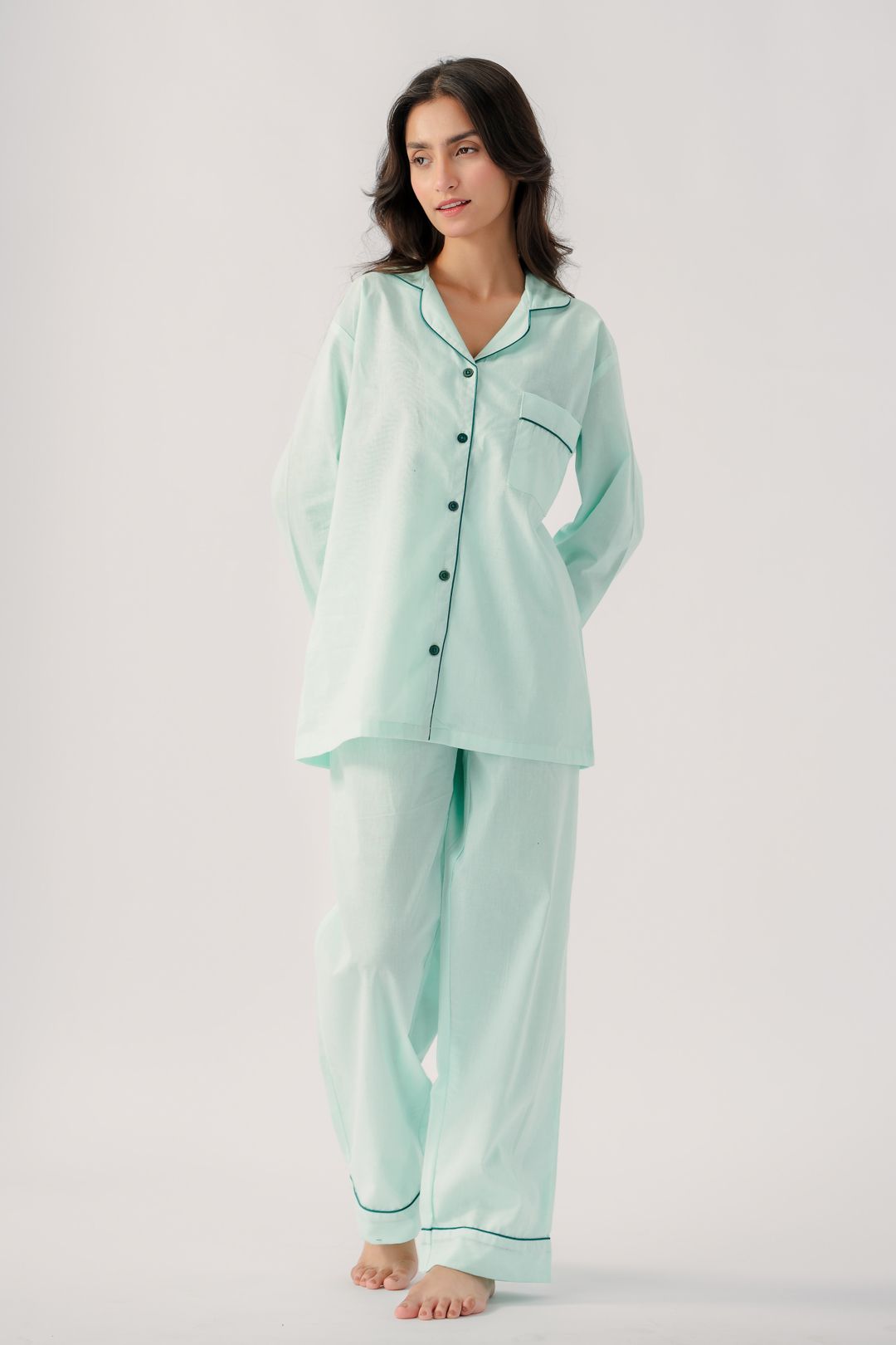 Valerie 100% Cotton is made with lightweight women fabric nightwear/sleepwear pajama set - Oshi.pk - Buy & Sell Online