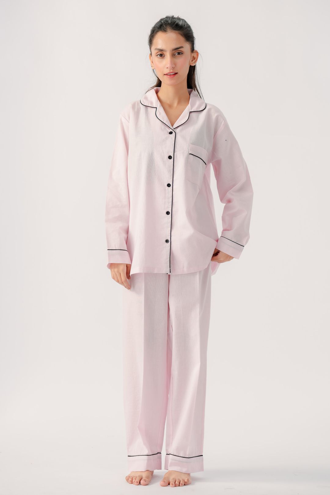 Valerie 100% Cotton is made with lightweight women fabric nightwear/sleepwear pajama set - Oshi.pk - Buy & Sell Online