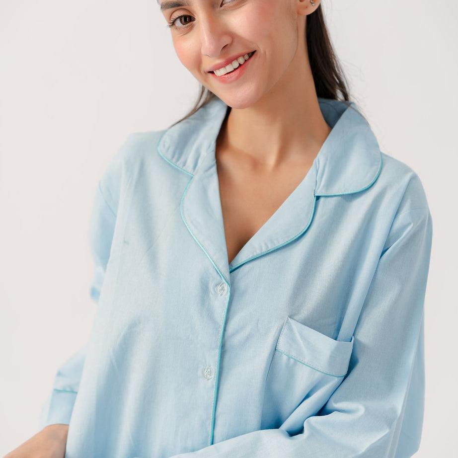 Valerie 100% Cotton is made with lightweight women fabric nightwear/sleepwear pajama set - Oshi.pk - Buy & Sell Online