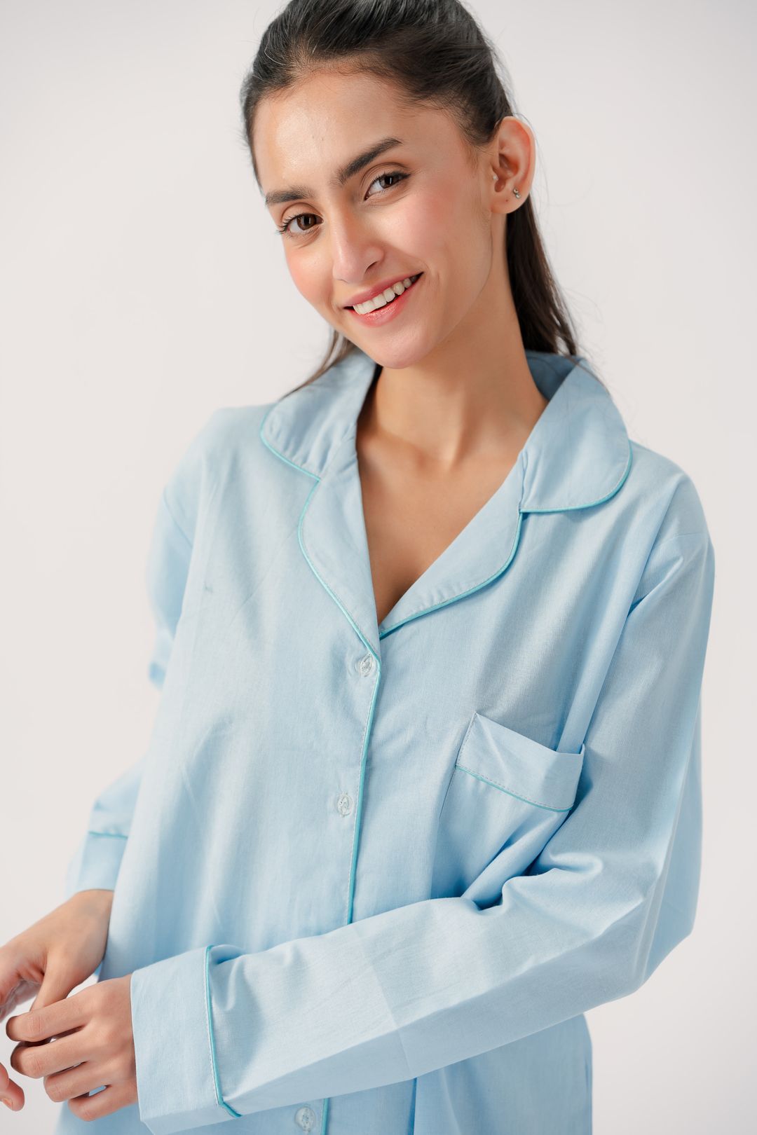 Valerie 100% Cotton is made with lightweight women fabric nightwear/sleepwear pajama set - Oshi.pk - Buy & Sell Online