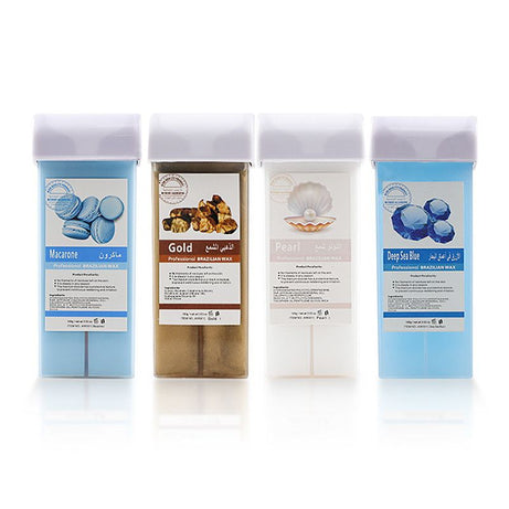 100g Hair Removal Wax Cartridge Honey Hot Depilatory Transparent Wax Cream Natural Body Hair Remover Heating Roller Wax - Oshi.pk - Buy & Sell Online