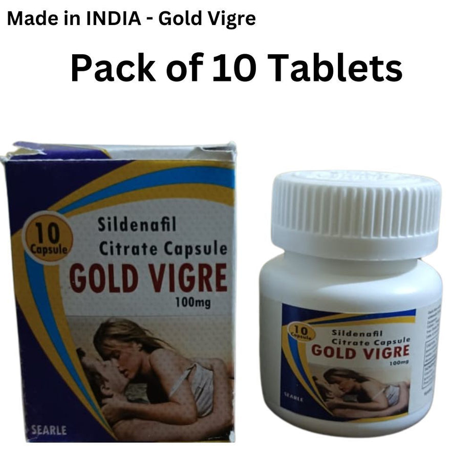 Gold Vigre Indian Delay Timing Tablets - Pack of 10 Tablets - Oshi.pk - Buy & Sell Online