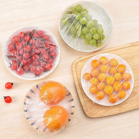 100Pcs Reusable Elastic Food Storage Covers