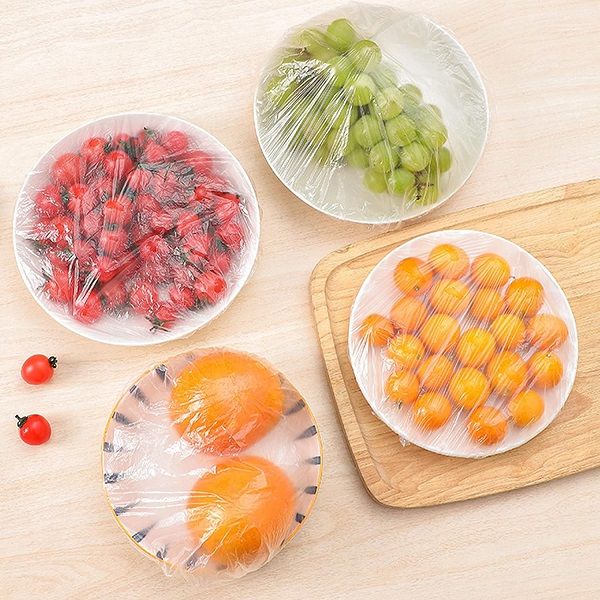 100Pcs Reusable Elastic Food Storage Covers - Oshi.pk - Buy & Sell Online