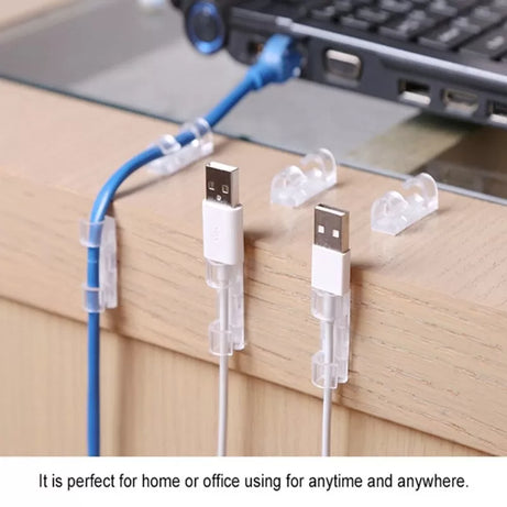 112pcs self-adhesive wire organizer cable clip - Oshi.pk - Buy & Sell Online