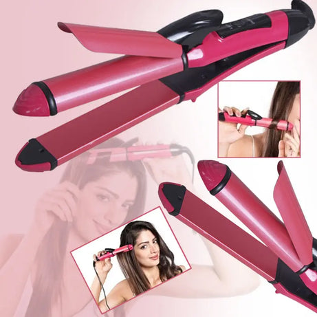 Nova Hair Curler & Straightener (NHC-2009) - Oshi.pk - Buy & Sell Online