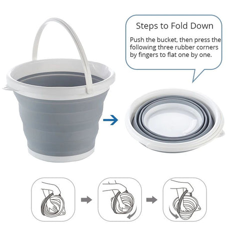 10L folding bucket - Oshi.pk - Buy & Sell Online