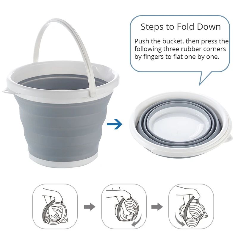 10L folding bucket - Oshi.pk - Buy & Sell Online