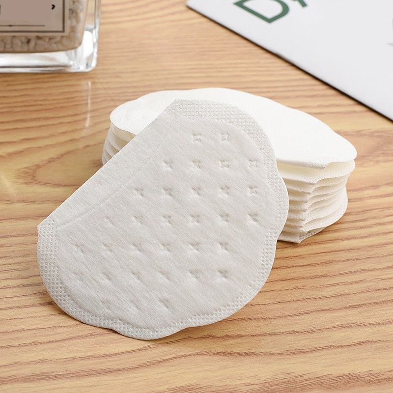 10Pcs Disposable Non-woven Invisible Armpit Sweat Absorbent Stickers / Deodorant Fabric Cotton Underarm Care Absorb Sweat Self-adhesive Pads - Oshi.pk - Buy & Sell Online