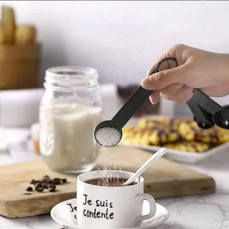 10pcs Plastic Measuring Cup and Spoon Set Black - Oshi.pk - Buy & Sell Online