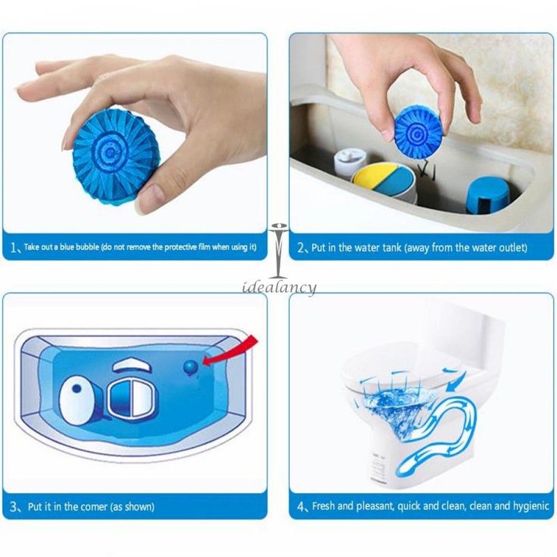 10 Pcs Toilet Cleaning Tablets - Oshi.pk - Buy & Sell Online