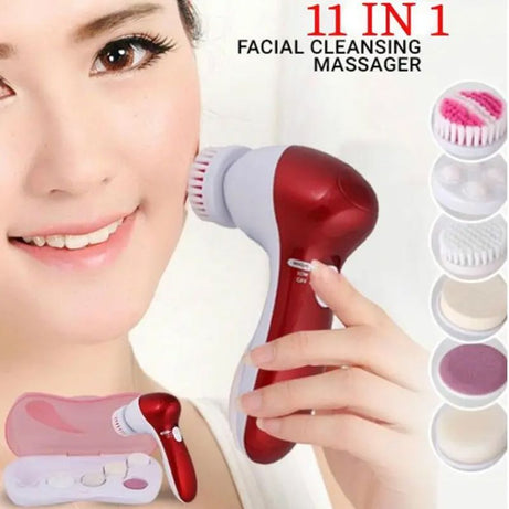 11 In 1 Face Massage Beauty Device Machine Facial Massager - Oshi.pk - Buy & Sell Online