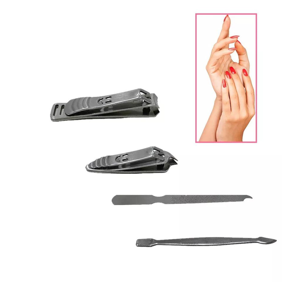 11 Pcs Pedicure Nail Toe Clippers Manicure Kit Cleaner Cuticle Grooming Set Case - Oshi.pk - Buy & Sell Online