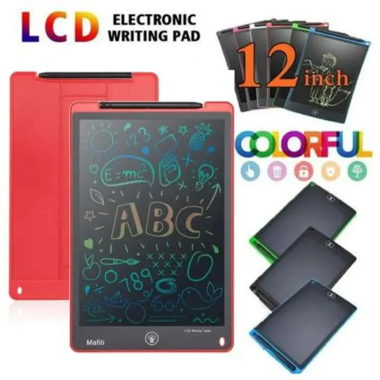 12 inches LCD Writing Tablet Magic Erase the perfect gift for kds - Oshi.pk - Buy & Sell Online