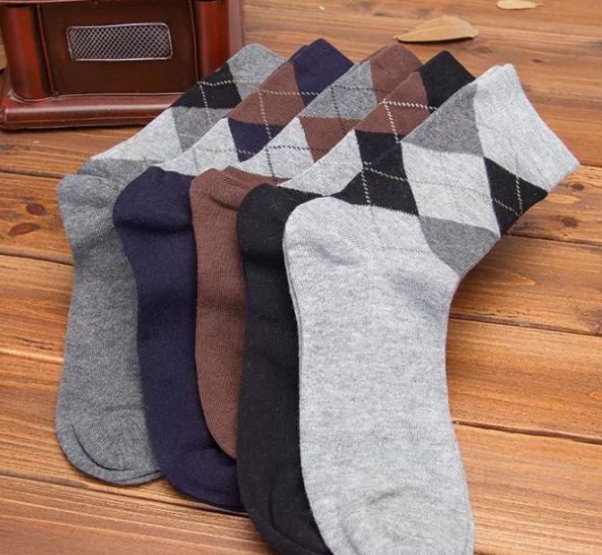 12 Pairs - Cotton Exported Stripe Socks For Men/Boys - Oshi.pk - Buy & Sell Online