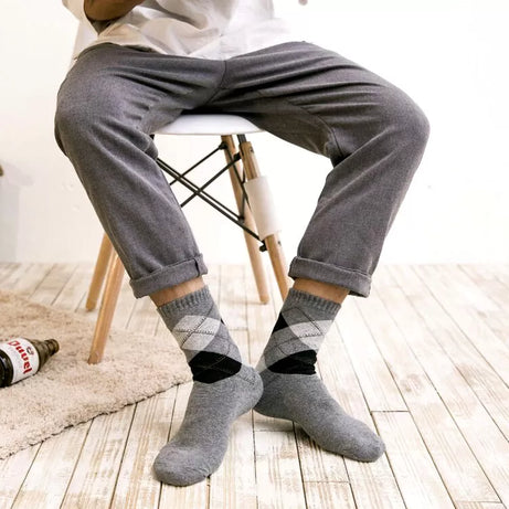 12 Pairs - Cotton Exported Stripe Socks for Men/Boys - Oshi.pk - Buy & Sell Online