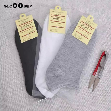 06 Pairs - Exported Best Quality Ankle Cotton Socks For Men/Boys