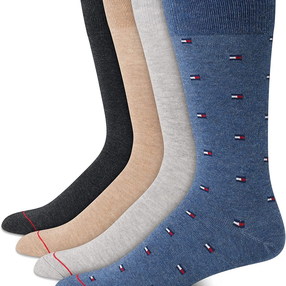 12 Pairs - Tommy Hilfiger Dotted Dress Socks for Men/Boys - Oshi.pk - Buy & Sell Online
