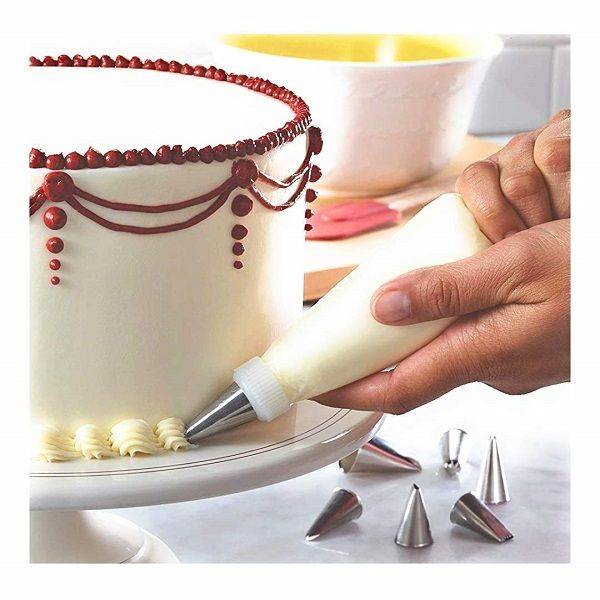 12 pcs Cake Decorating Nozzle with Piping Bag - Oshi.pk - Buy & Sell Online