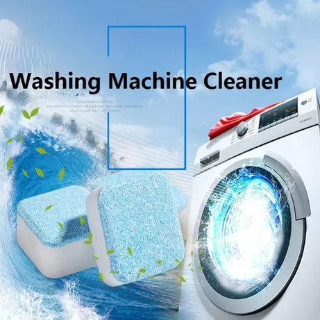 12 pcs Washing Machine Cleaning Tablets bacteria remover Cleaning detergent tablets Laundry Expert Detergent Deep Cleaner Washing Machine Slot Cleaner - Oshi.pk - Buy & Sell Online