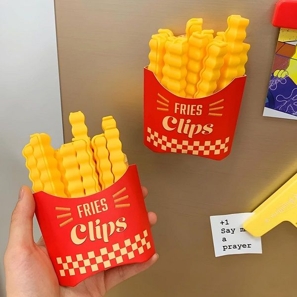 12pcs Food Bag Magnet Bag Sealing Clips Fridge Sealing Storage Clips - Oshi.pk - Buy & Sell Online