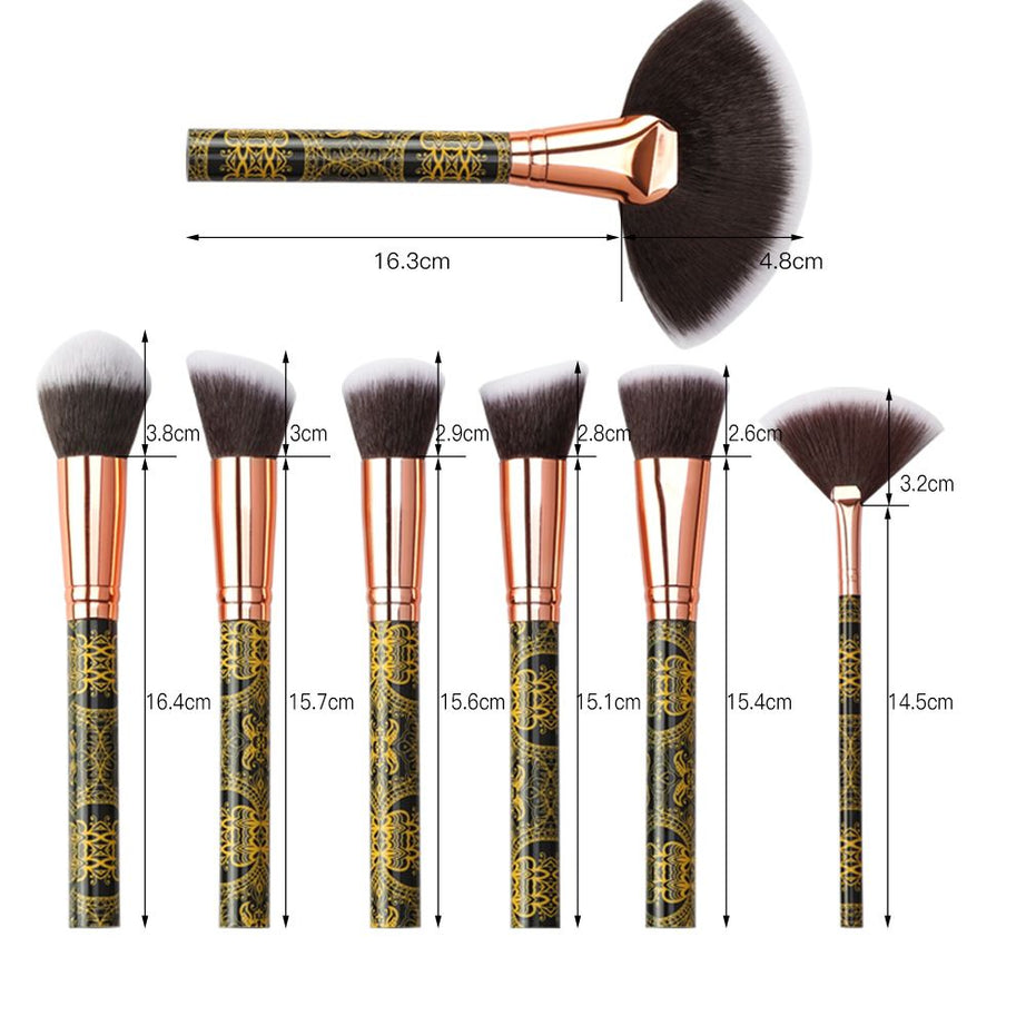 15pcs Professional Makeup Brushes Set Kit Foundation Blush Lip Eyeliner Eye Shadow Face Powder Brush Set For Cosmetic - Oshi.pk - Buy & Sell Online