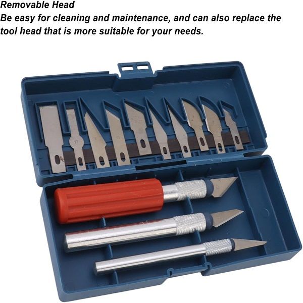 13Pcs Carving Knife Craft Sculpture Paper Cutting Blade Engraving Cutter - Oshi.pk - Buy & Sell Online
