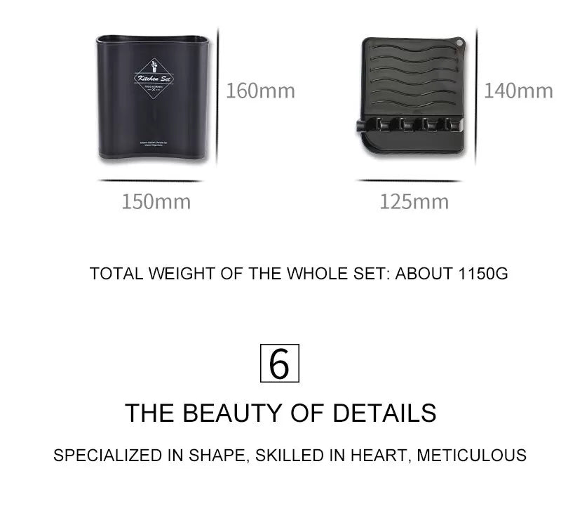 13Pcs Wooden Non stick Silicone Cooking Utensil Set Kitchen Spatula Spoons Tools