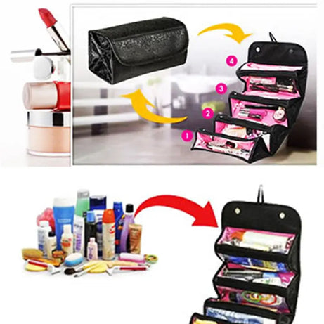 YOUR TRAVEL BUDDY! Cosmetic Bag by Roll-N-Go - Oshi.pk - Buy & Sell Online