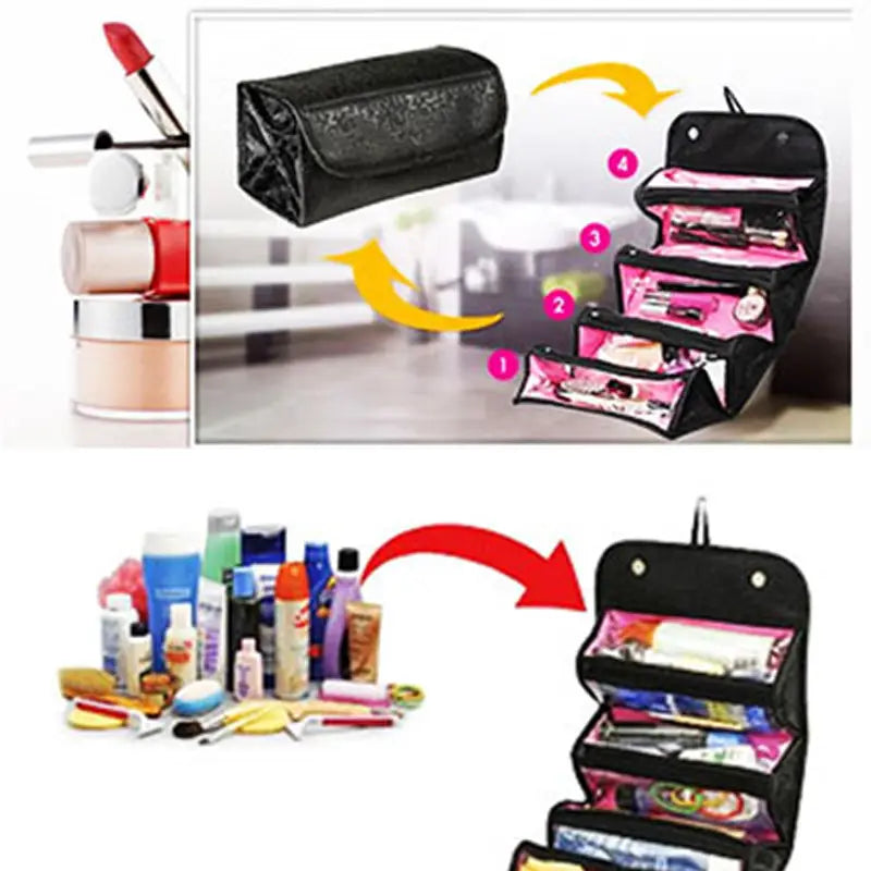 YOUR TRAVEL BUDDY! Cosmetic Bag by Roll-N-Go - Oshi.pk - Buy & Sell Online