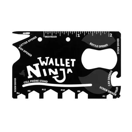 Wallet Ninja 18 in 1 Credit Card Size Toolbox in your Wallet - Oshi.pk - Buy & Sell Online