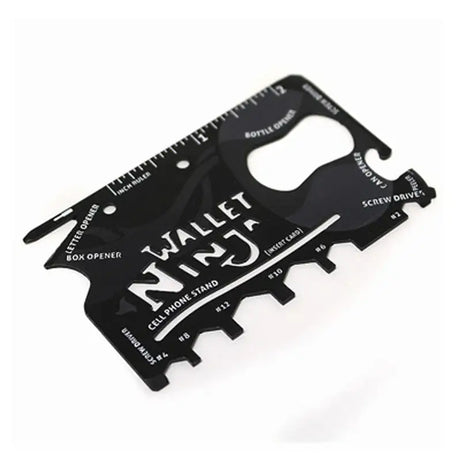 Wallet Ninja 18 in 1 Credit Card Size Toolbox in your Wallet - Oshi.pk - Buy & Sell Online
